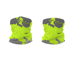 Fujin Neck Gaiter Boyunluk Map