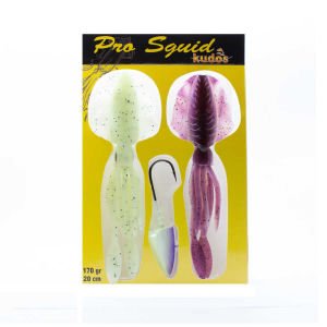 Kudos Pro Squid 20 cm (2 Adet) 170 gr Lumo Jighead