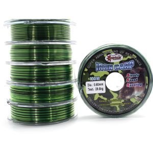 Captain İron Carp 100mt Monofilament Misina Kamuflaj