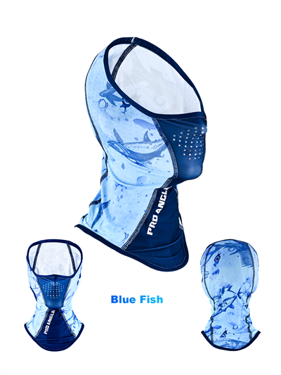 Fujin Pro Angler Sungaiter Boyunluk Blue Fish