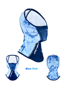 Fujin Pro Angler Sungaiter Boyunluk Blue Fish