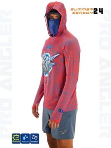 Fujin Rolla S24 Buff&Hoodie Swordfish Red