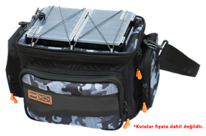 Fujin Black Camo Helper Bag - Balıkçı Çantası