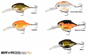 Savage gear 3D Crucian Crank 4,6 cm 8,3 gr SF DR Sahte Balık