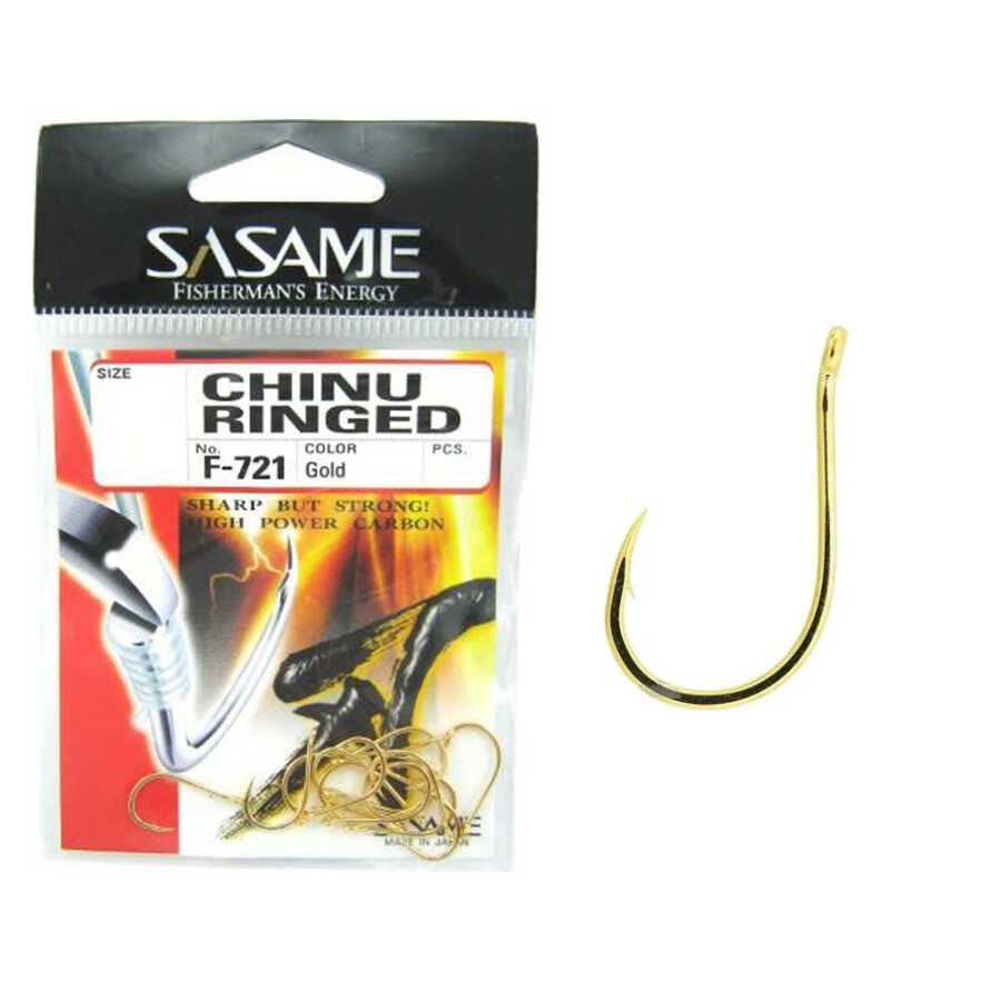 Sasame F-721 Chinu Ringed İğne (Gold)