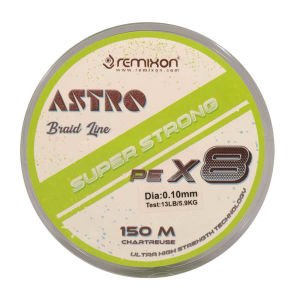 Remixon Astro 8X 0.06mm 150m Chartreuse İp Misina