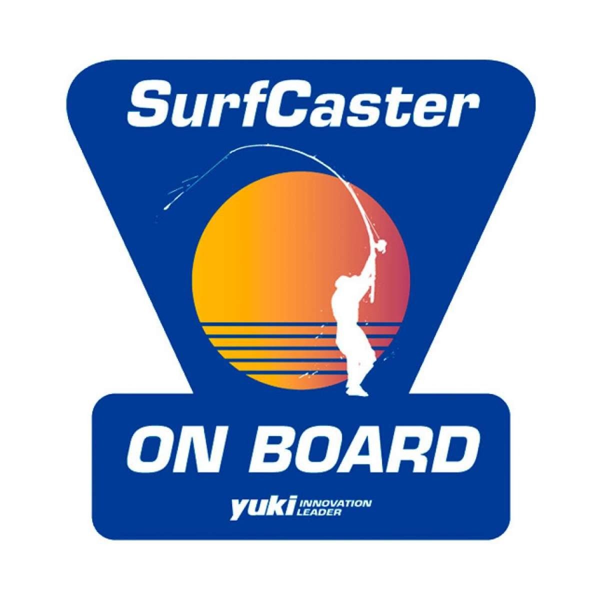 Yuki *SURFCASTER ON BOARD* Sticker