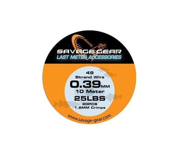 Savage gear 49 Strend Wire 0,39 mm çelik tel