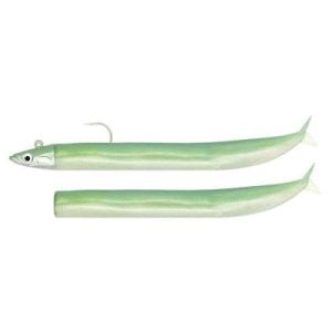 Crazy Sandeel CSE150/2 CSE219 Combo Off Shore 20gr Vert Nacre Silikon Yem