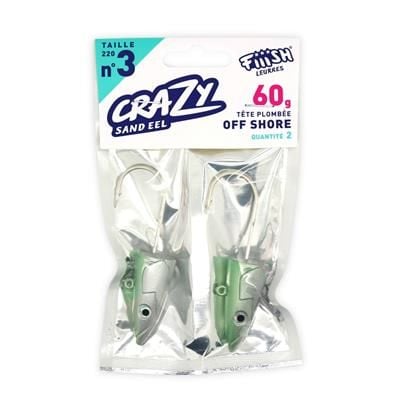 Crazy Sandeel CSE220/CSE225 60gr Off Shore Jig Head