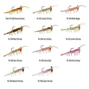HanFish Teke Shrimp 7.5 cm 7 gr Silikon Karides