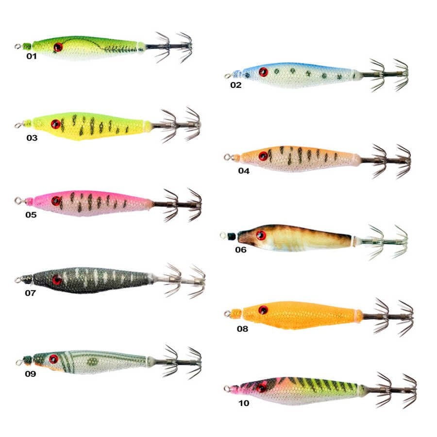 Ryuji New Soft Squid 7cm Silikon Kalamar Jighead