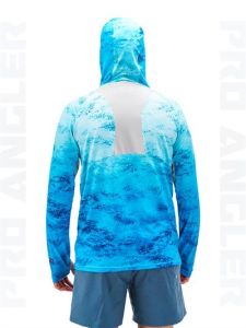 Fujin Pro Angler S24 Buff&Hoodie Blue Wave