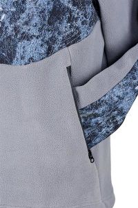 Fujin SeaGame Technical Polar Hoodie Grey Reef