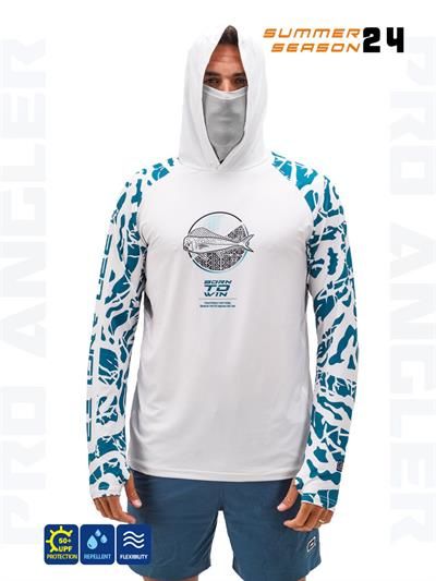 Fujin Pro Angler S24 Buff&Hoodie Lambuka Green #S