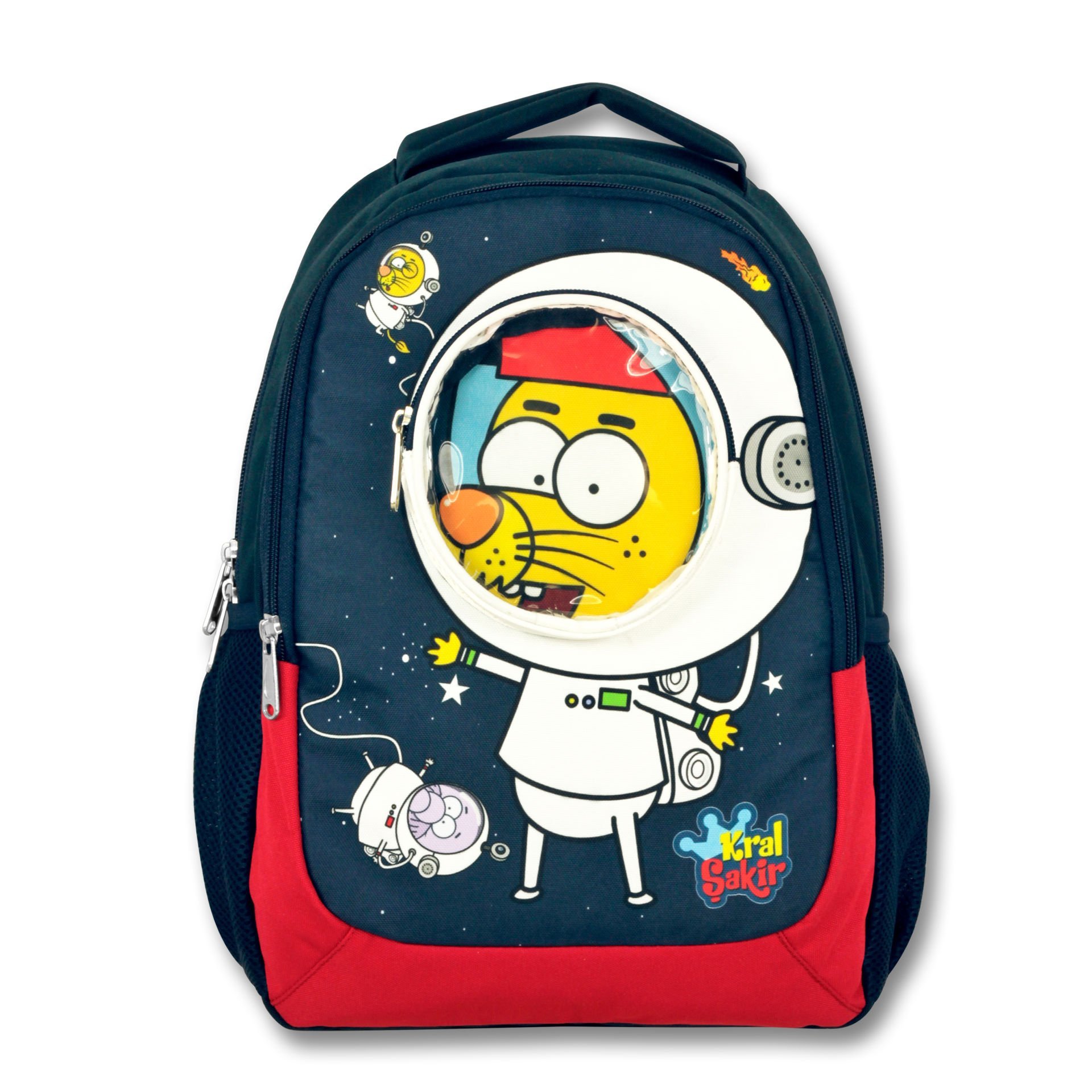 4000 Kral Şakir 3D Astronot  Okul Çantası