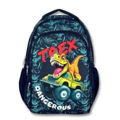 4153 Cennec Üç Gözlü Erkek Çocuk Trex Okul Çantası