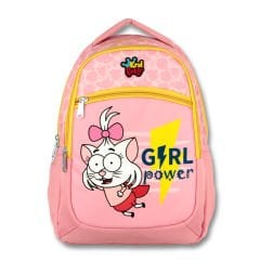 4021 Kral Şakir Pembe Girl Power Kız Çocuk Üçlü İlkokul Çanta Seti