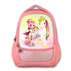 4074 Cry Babies Gökkuşağı Pembe Üçlü İlkokul Çanta Seti