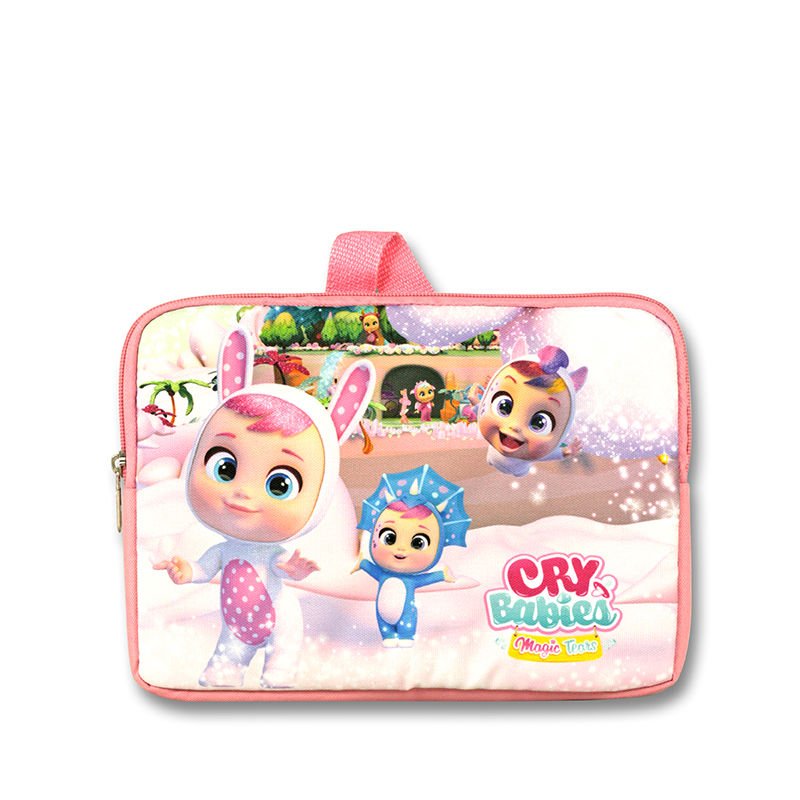 4249 Cry Babies Yatay Tablet Çantası
