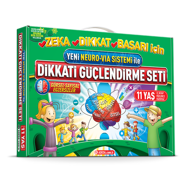 Dikkati Güçlendirme Seti 11 yaş