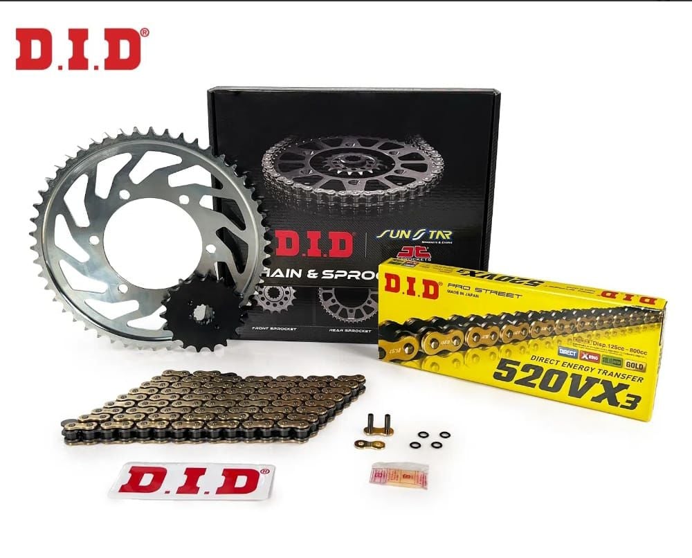 KAWASAKİ ER-6 zincir dişli seti did