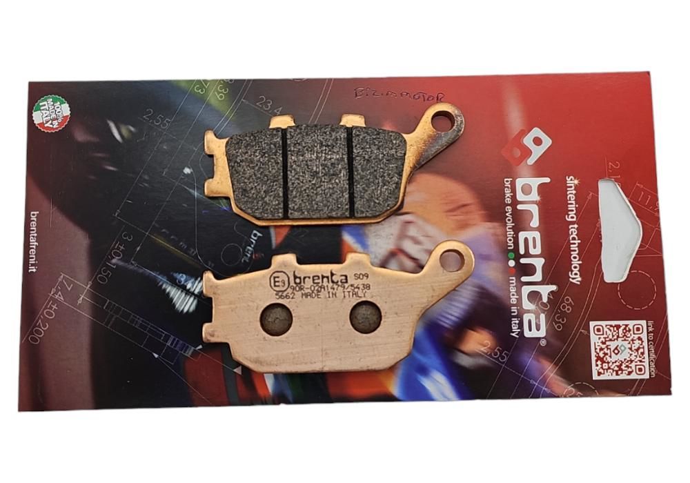 Honda NC 750 X Arka Fren Balatası Sinter Metal Brenta