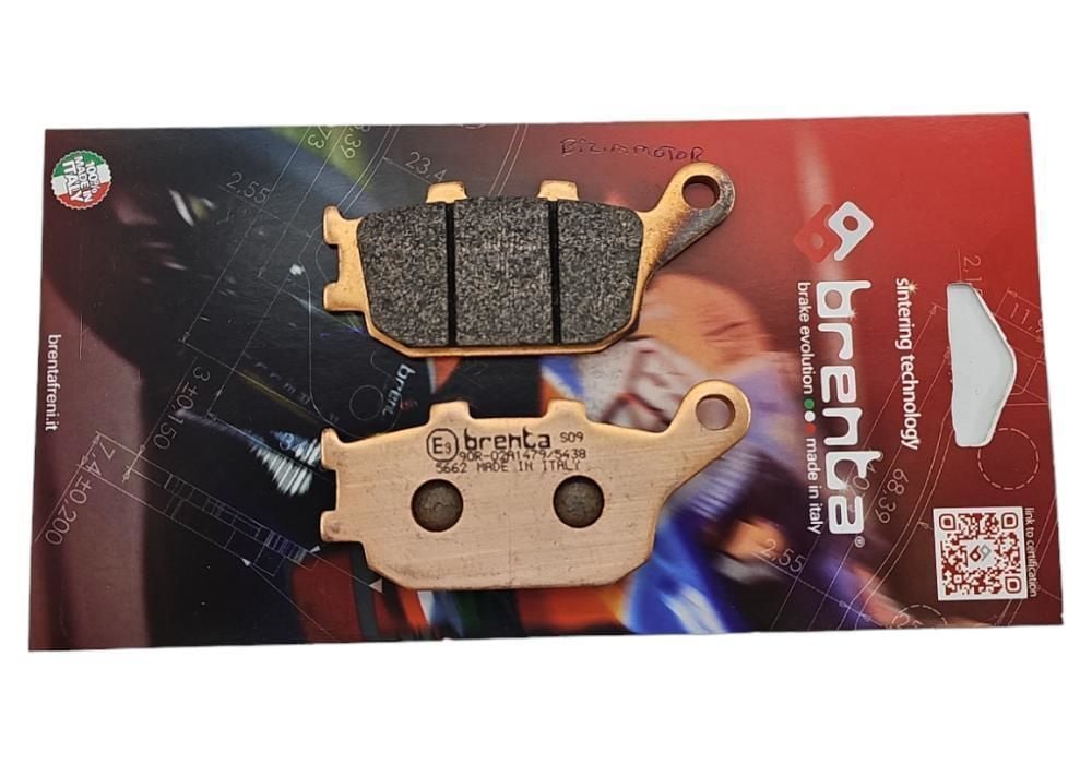 Honda CB 650 R Arka Fren Balatası Sinter Metal Brenta