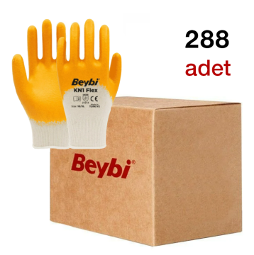 Beybi  Kn1  Flex Pamuk Nitril Eldiven 1 Koli (288 Adet)