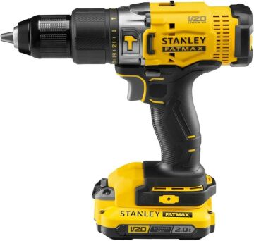 Stanley SCD718D2K 18V 2.0AH V20 Çift Akülü Darbeli Matkap