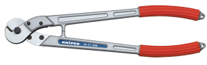 Knipex 9571600 Çelik Halat ve Kablo Makası