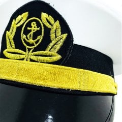 Denizci Kaptan Şapkası Lüks Yetişkin