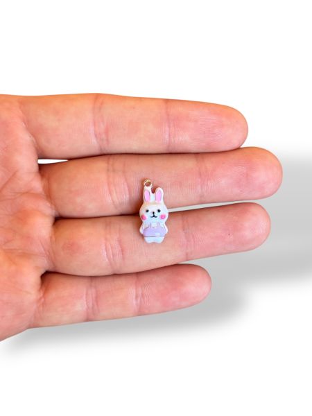 Tavşan Charm Cam