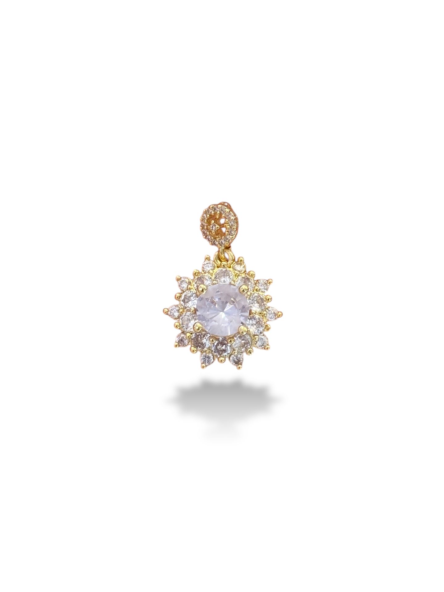 Altın Kaplama Taşlı Charm