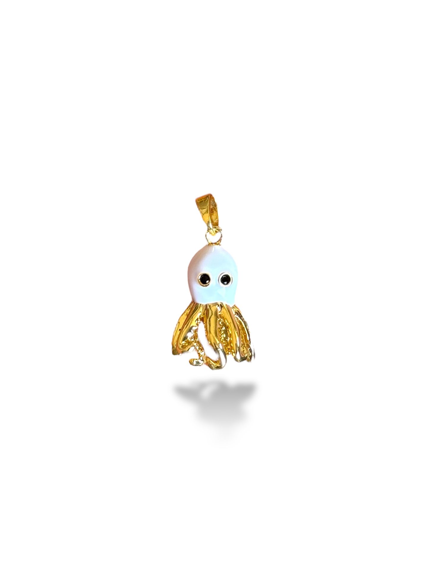 Altın Kaplama Ahtapot Charm
