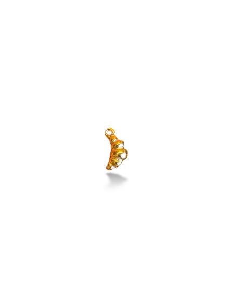 Altın Kaplama Kruvasan Charm