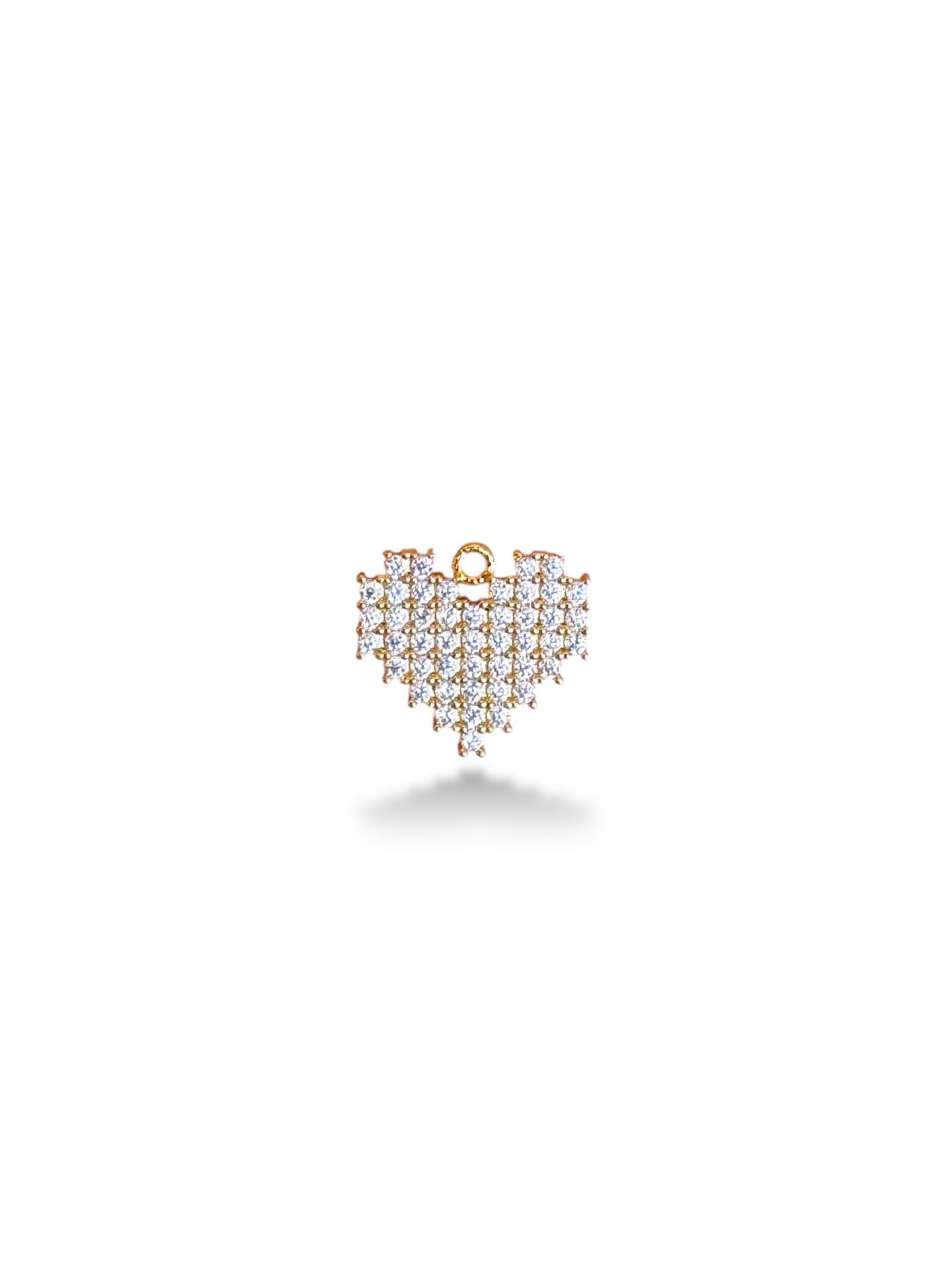 Altın Kaplama Kruvasan Charm