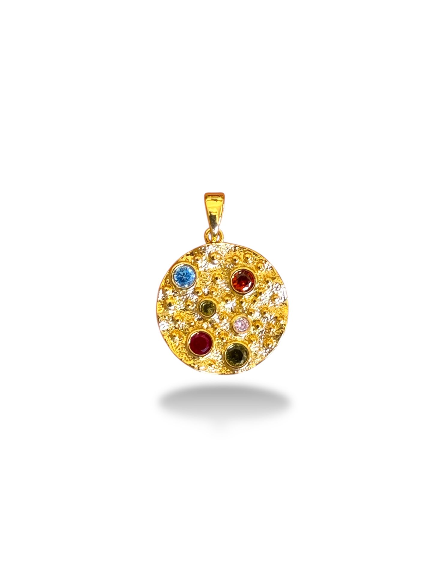 Taşlı Charm Altın Kaplama