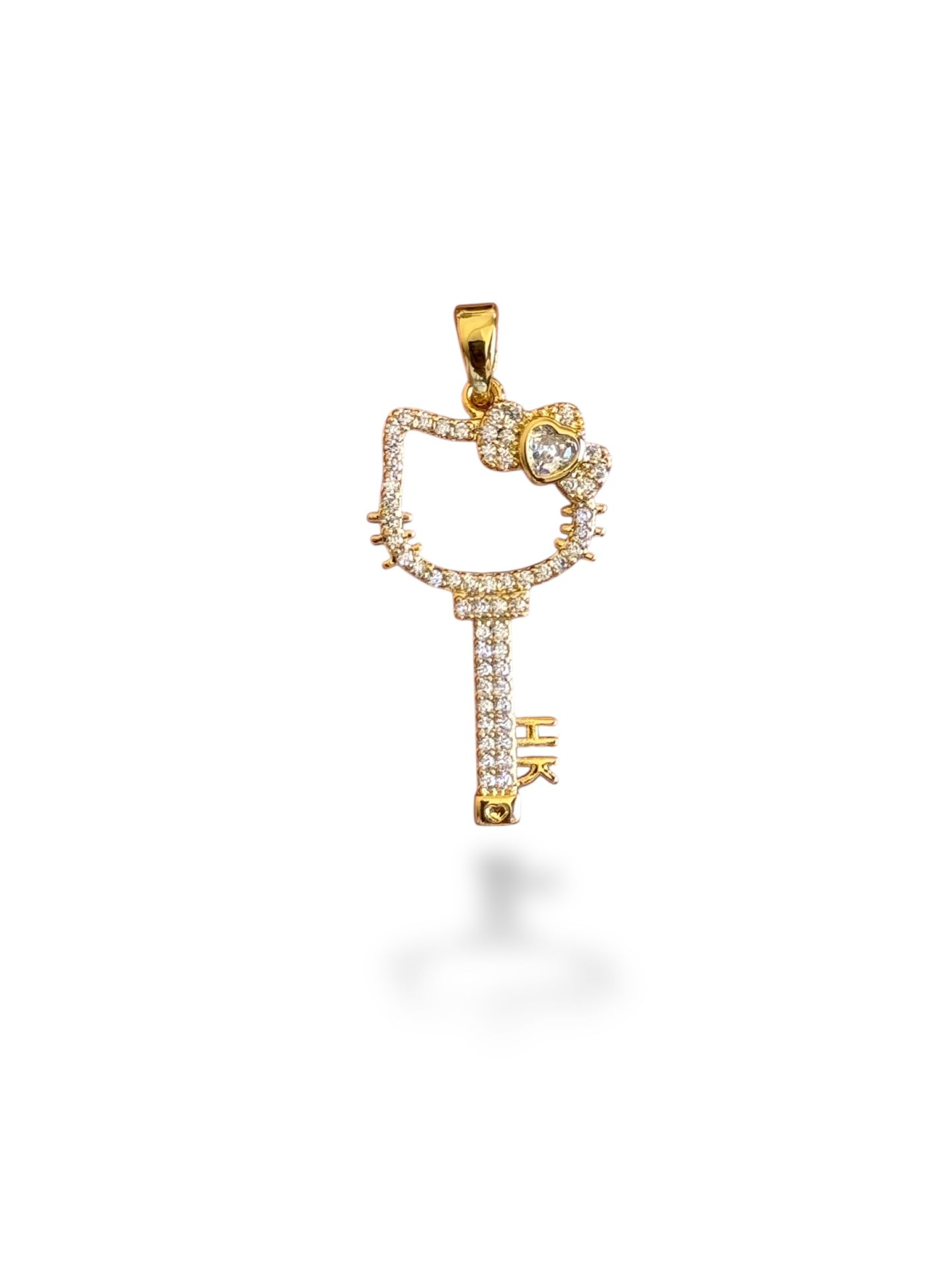 Anahtar Charm Altın Kaplama