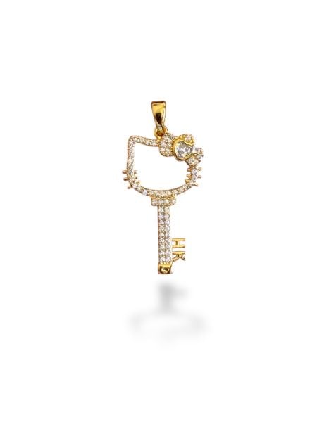 Anahtar Charm Altın Kaplama