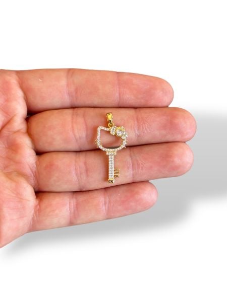 Anahtar Charm Altın Kaplama