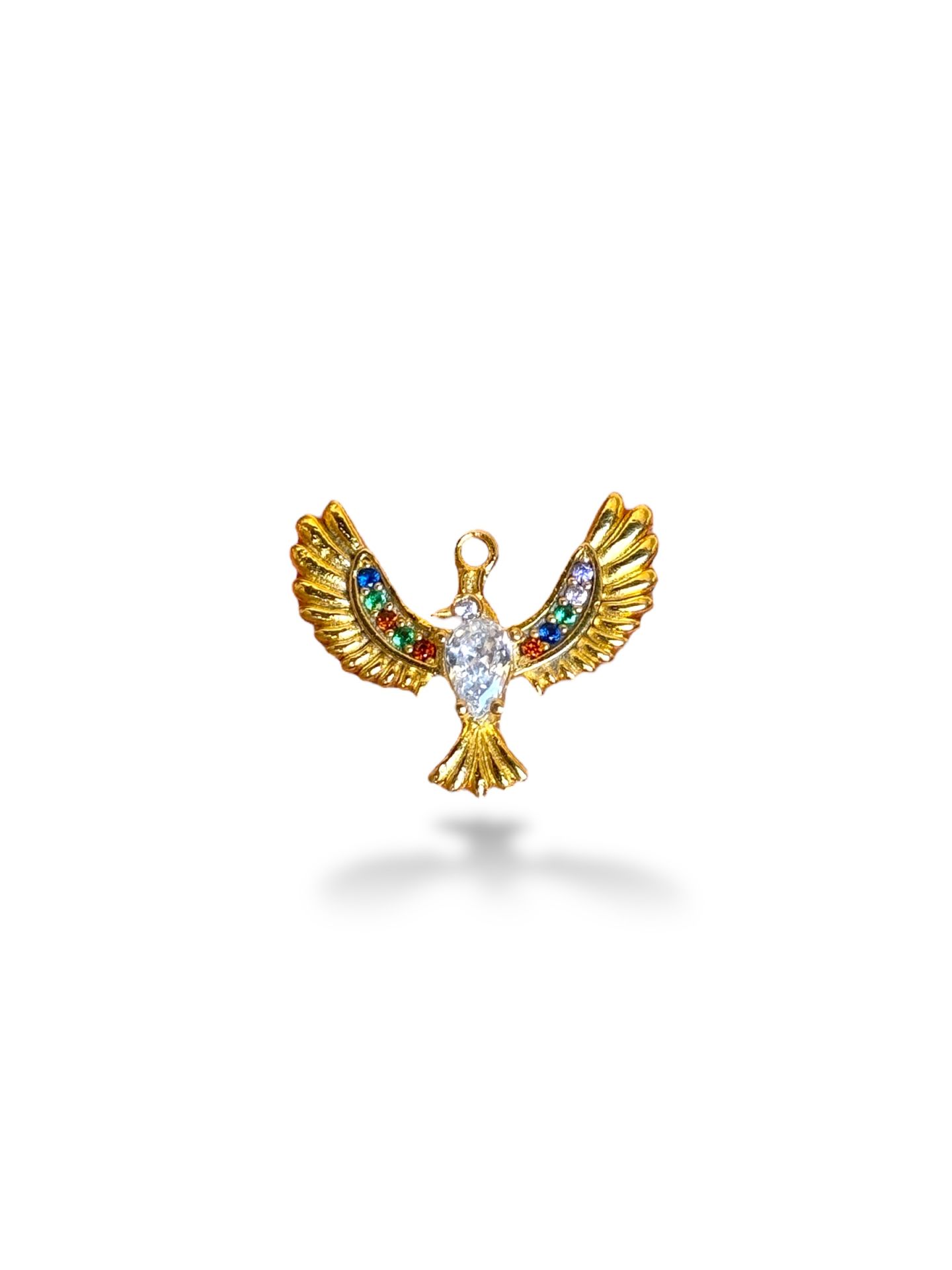 Anka Kuşu Charm Altın Kaplama
