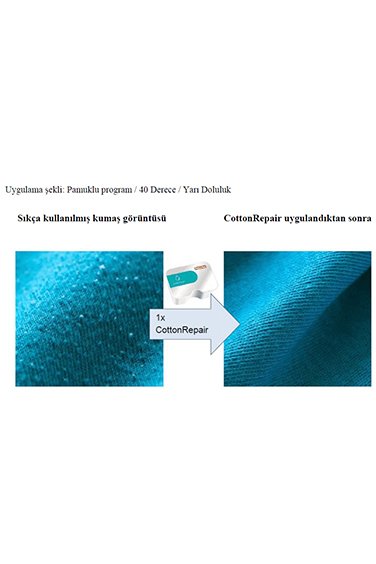 Caps Cotton Repair Pamuklu Onarıcı Bakım Ürünü (3 lü Paket)