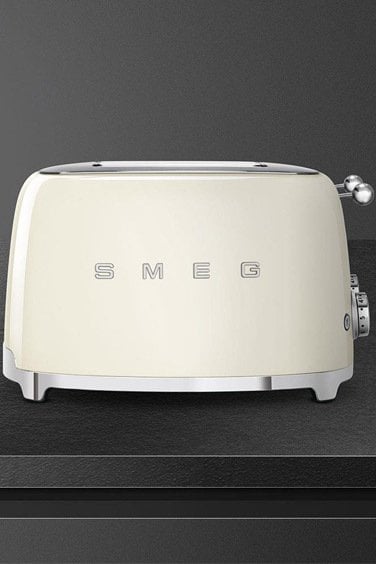 SMEG 50' Style Krem 2 Dilimli Ekmek Kızartma Makinesi TSF01CREU