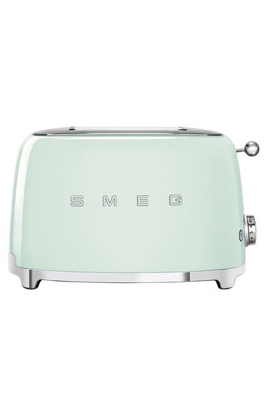 SMEG 50' Style Pastel Yeşil 2 Dilimli Ekmek Kızartma Makinesi TSF01PGEU