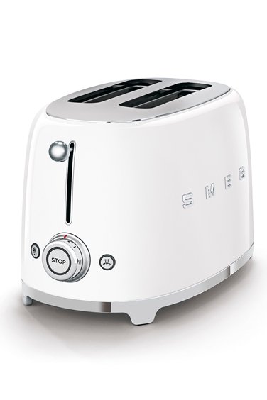 SMEG 50' Style Beyaz 4 Dilimli Ekmek Kızartma Makinesi TSF0WHEU