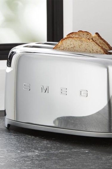 SMEG 50' Style Çelik 4 Dilimli Ekmek Kızartma Makinesi TSF02SSEU