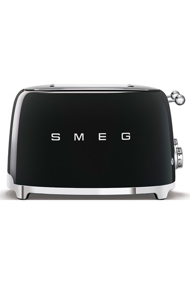 SMEG Siyah 4*1 Hazneli 50' Style Ekmek Kızartma Makinesi TSF03BLEU