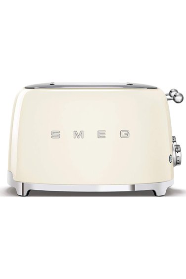 SMEG Krem 4*1 Hazneli 50' Style Ekmek Kızartma Makinesi TSF03CREU