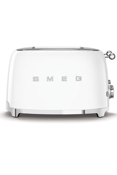 SMEG Beyaz 4*1 Hazneli 50' Style Ekmek Kızartma Makinesi TSF03WHEU